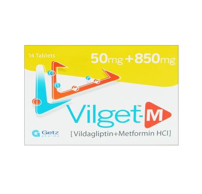 VILGET M 50+850MG TABLET