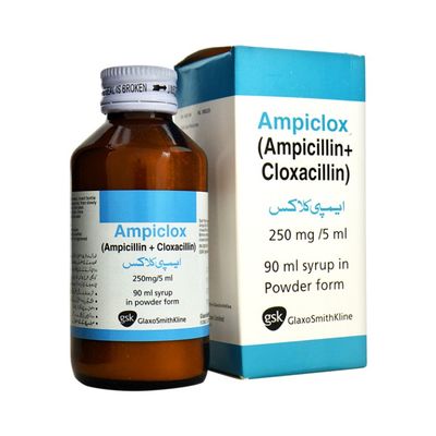 AMPICLOX 250MG 90ML SYRUP