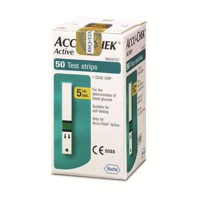 ACCU CHEK ACTIVE GLUCOSE STRIPS