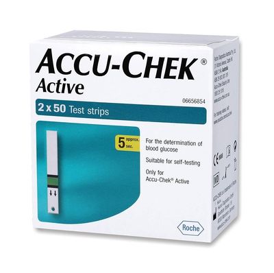 ACCU CHEK ACTIVE GLUCOSE STRIPS