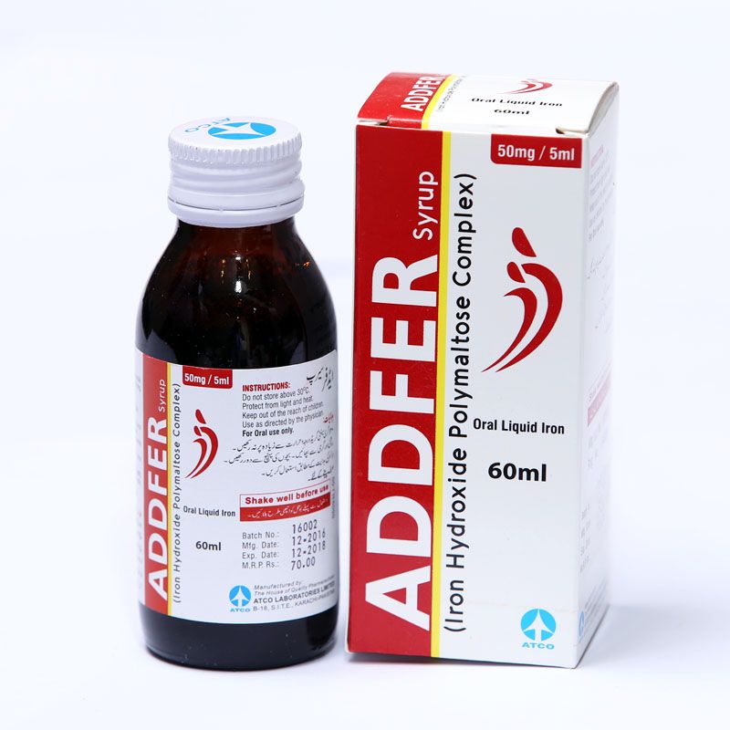 ADDFER 60ML SYRUP
