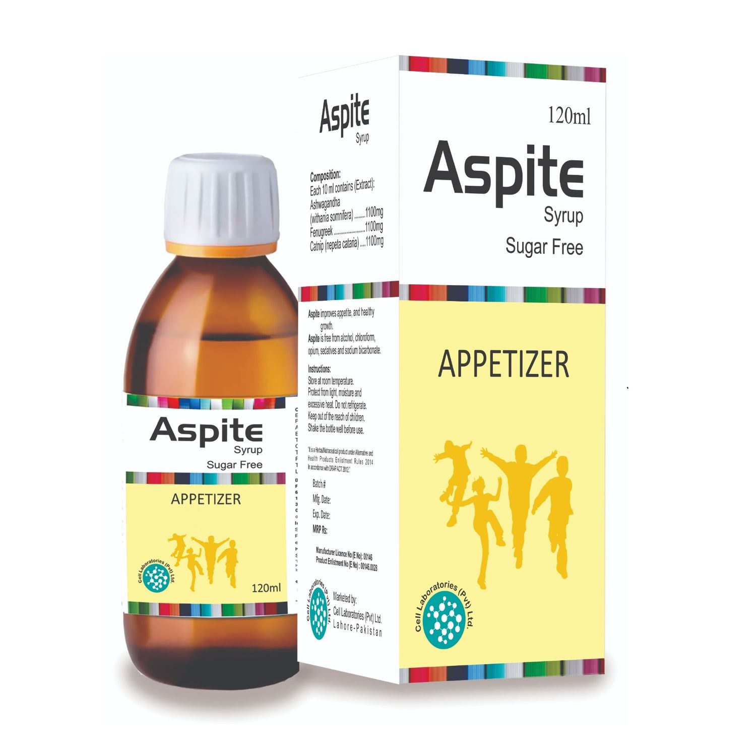 ASPITE 120ML SYRUP