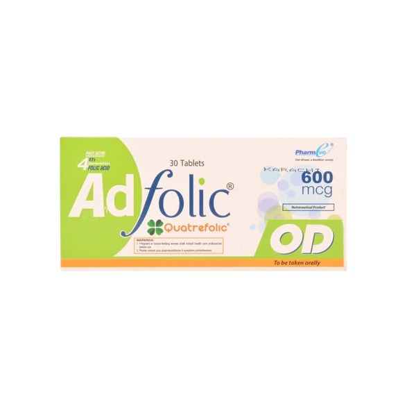 ADFOLIC OD 600MG TABLET