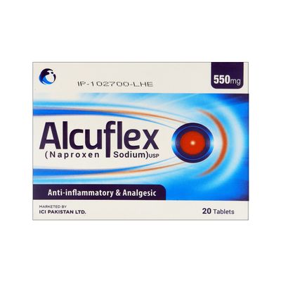 ALCUFLEX 550 MG TABLET