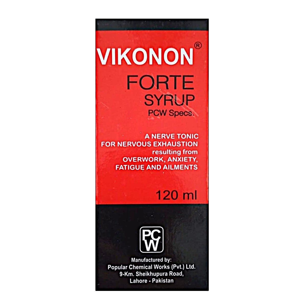 VIKONON FORTE 120ML SYRUP
