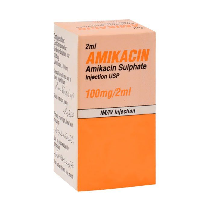 AMIKACIN 100MG/2ML INJECTION