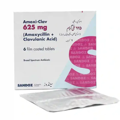 AMOXI CLAV 625 MG TABLET