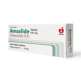 AMSOLIDE 100MG TABLET