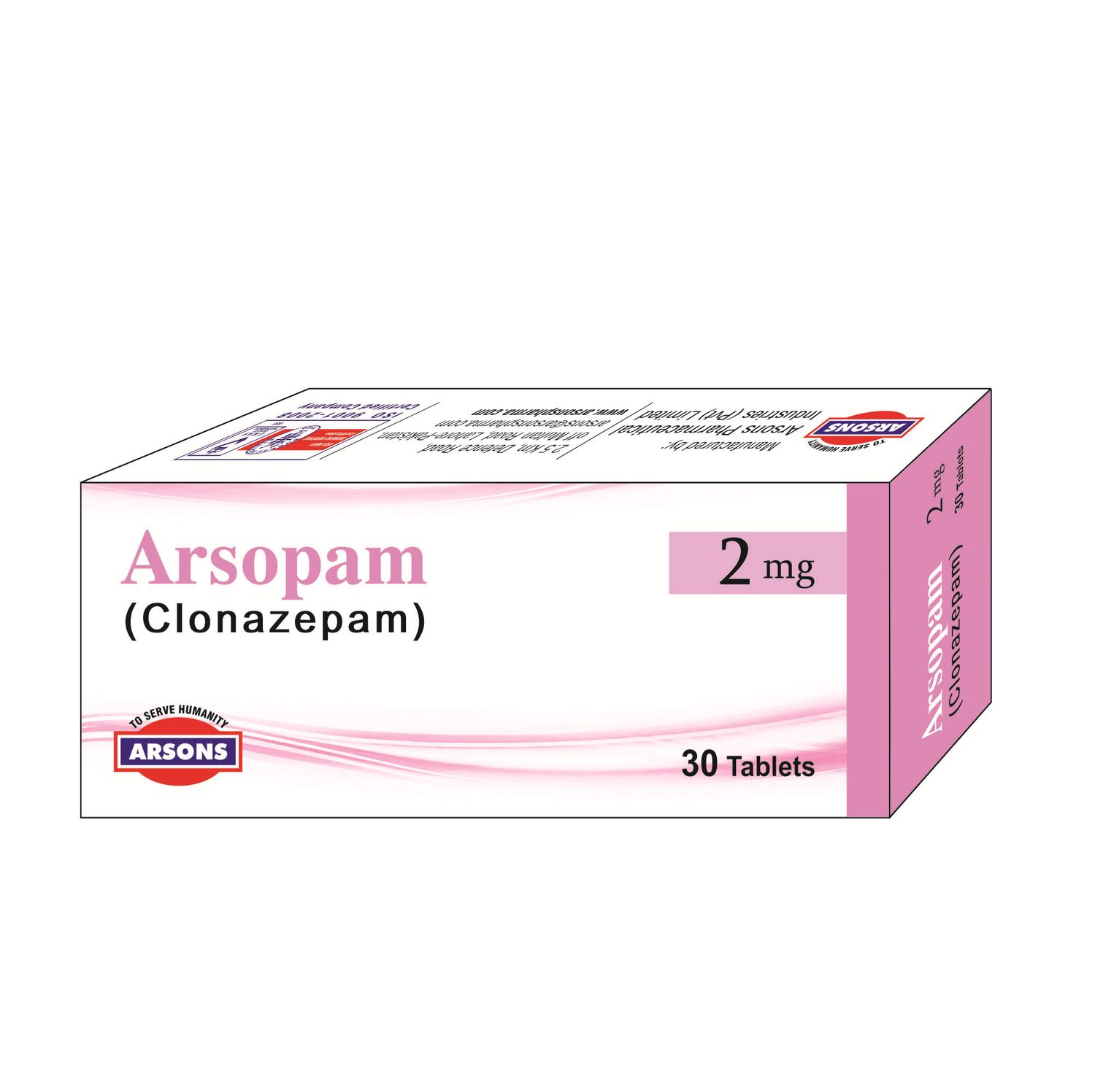 ARSOPAM 2MG TABLET