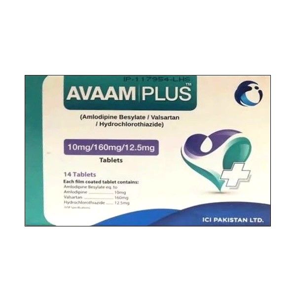 AVAAM PLUS 10/160/12.5MG TABLET