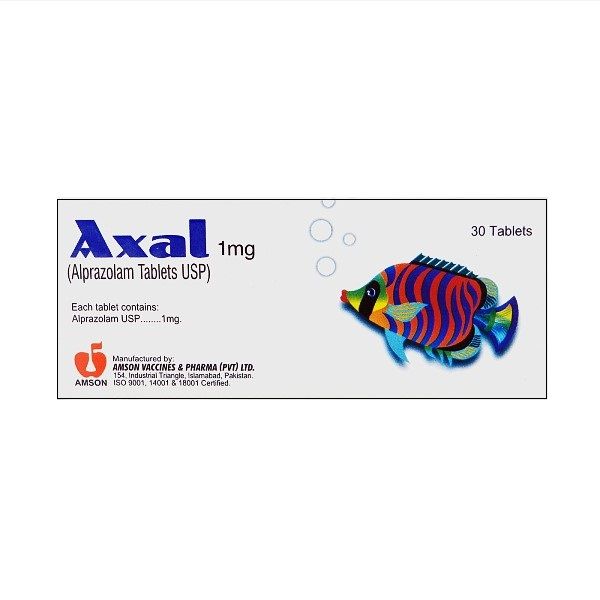 AXAL 1 MG TABLET