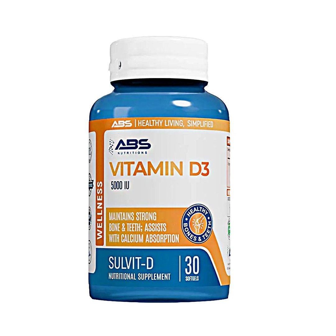 ABS SULVIT D (VIT-D3) 5000IU CAPSULE