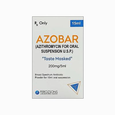 AZOBAR 200GM/5ML 15ML SYRUP