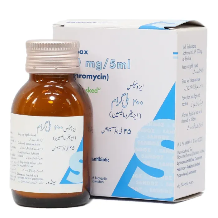 AZOMAX 200MG 25ML SYRUP