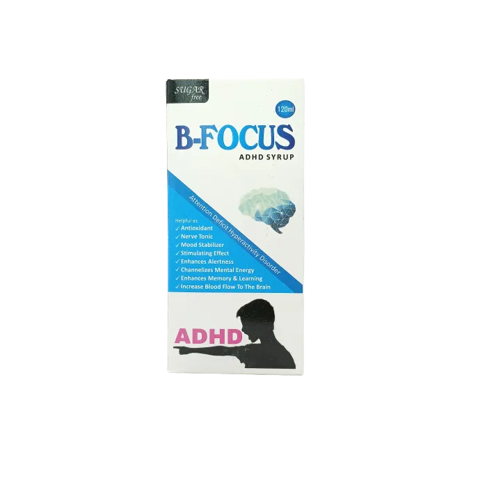 B FOCUS SUGAR FREE 120ML SYRUP