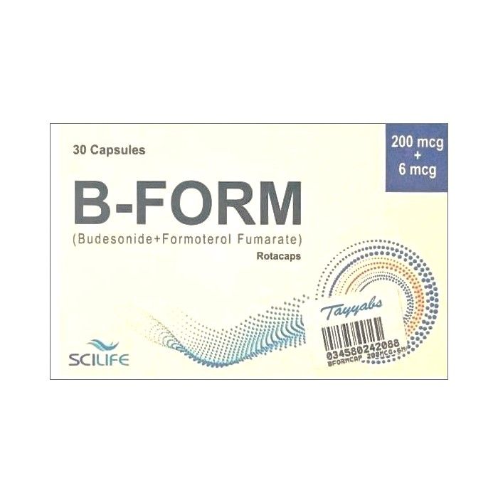 B FORM ROTACAP 200MG+6MG