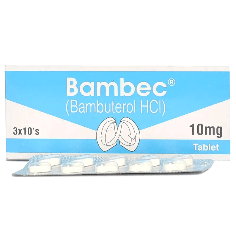 BAMBEC 10 MG TABLET