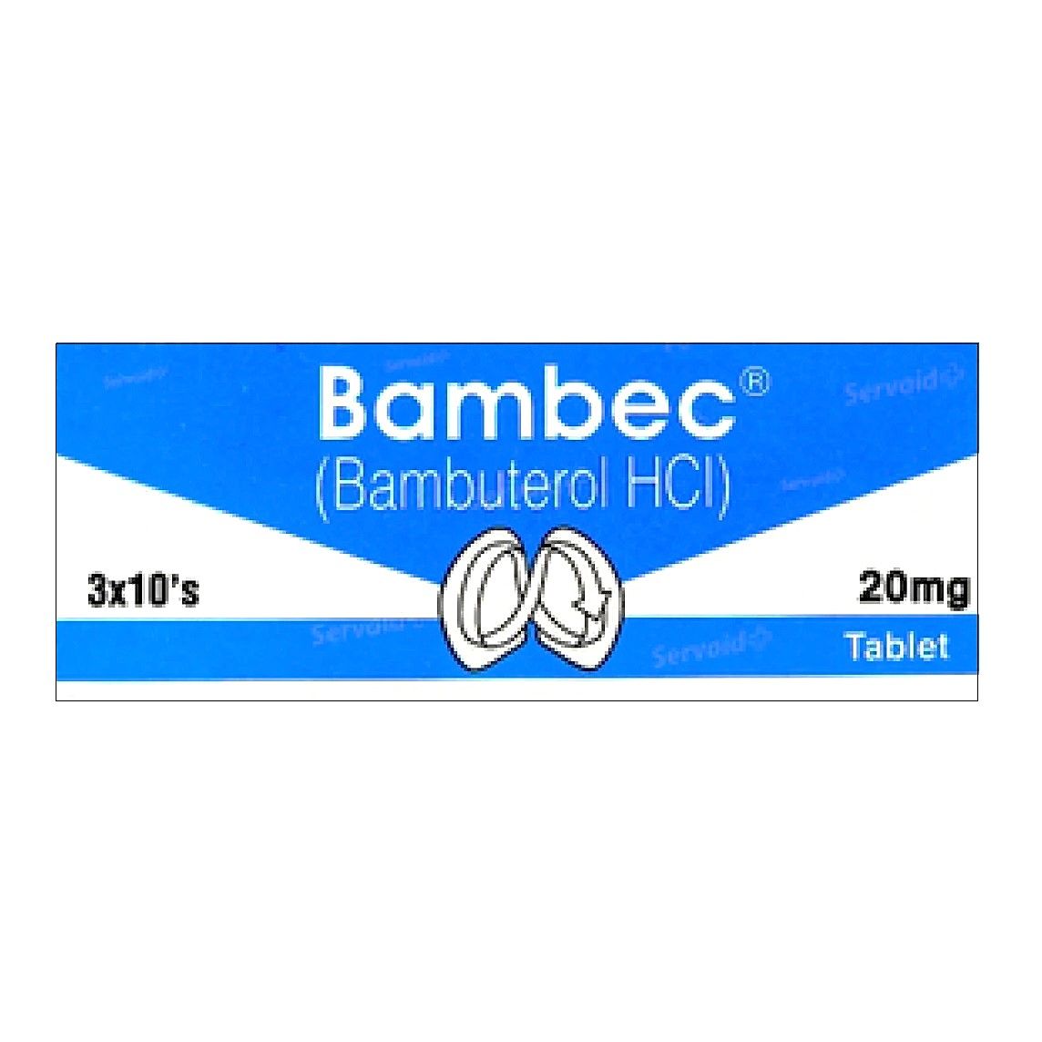 BAMBEC 20 MG TABLET