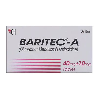 BARITEC A 40/10MG TABLET