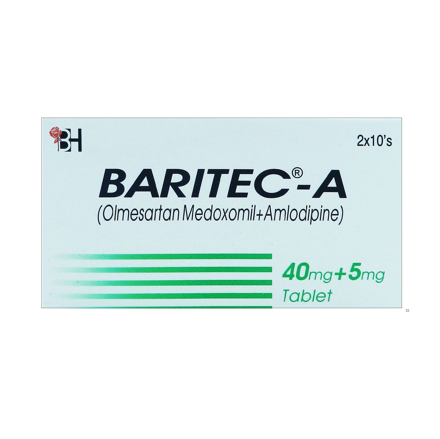 BARITEC A 40/5MG TABLET