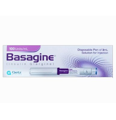BASAGINE PEN 100U/ML 3ML