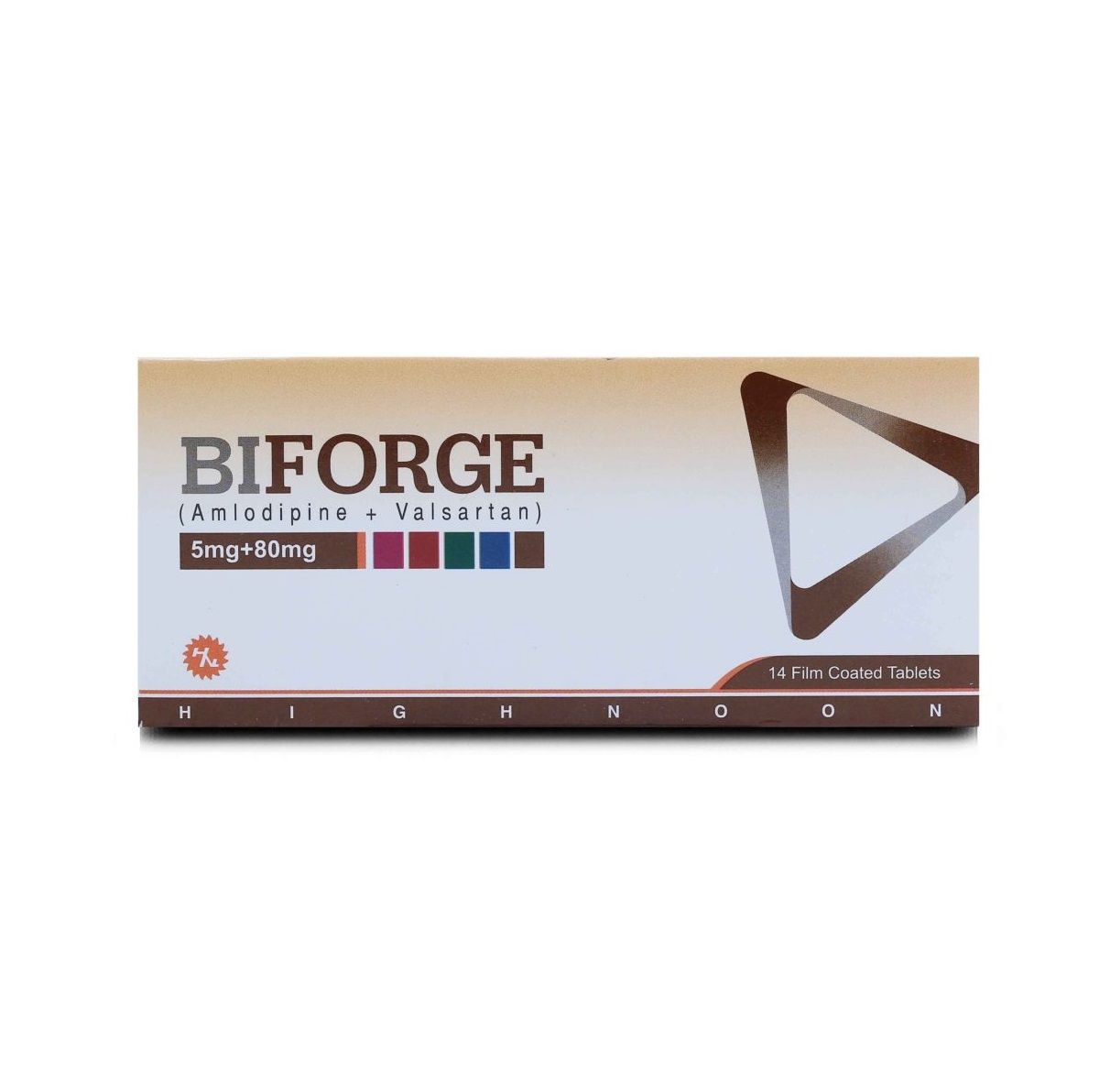 BIFORGE 5MG+80MG TABLET