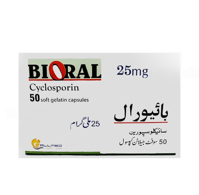 BIORAL 25MG CAPSULE