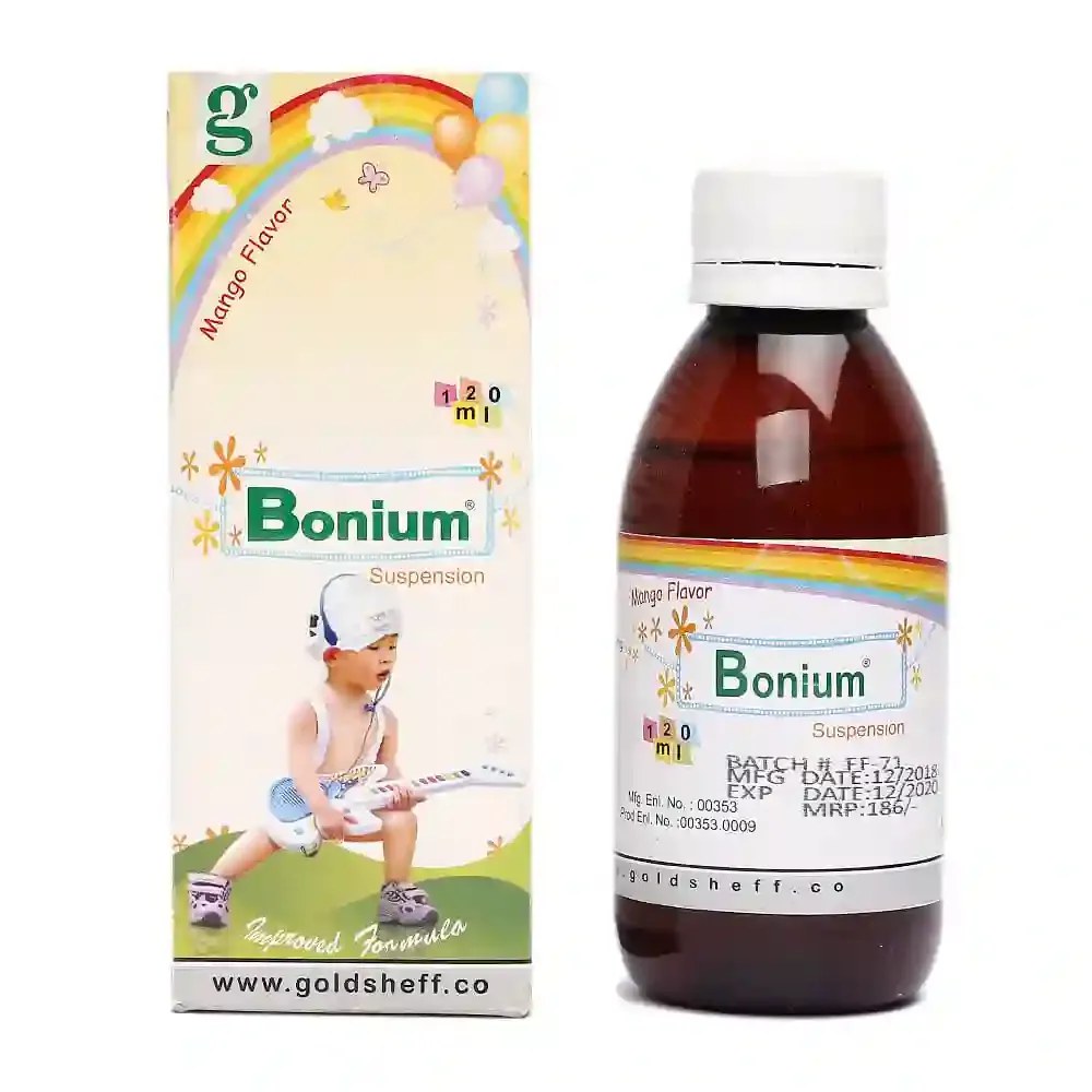 BONIUM 120ML SYRUP