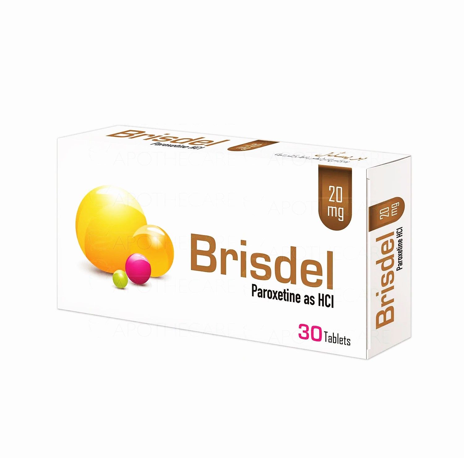 BRISDEL 20MG TABLET