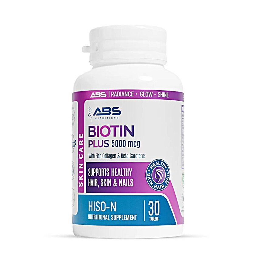 ABS HISO N (BIOTIN PLUS) 5000MCG TABLET