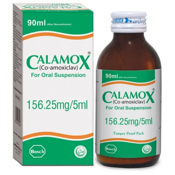 CALAMOX 156.25MG 90ML SYRUP