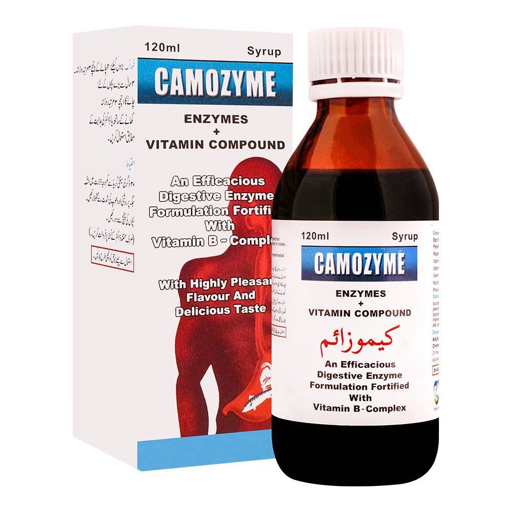 CAMOZYME 120ML SYRUP​