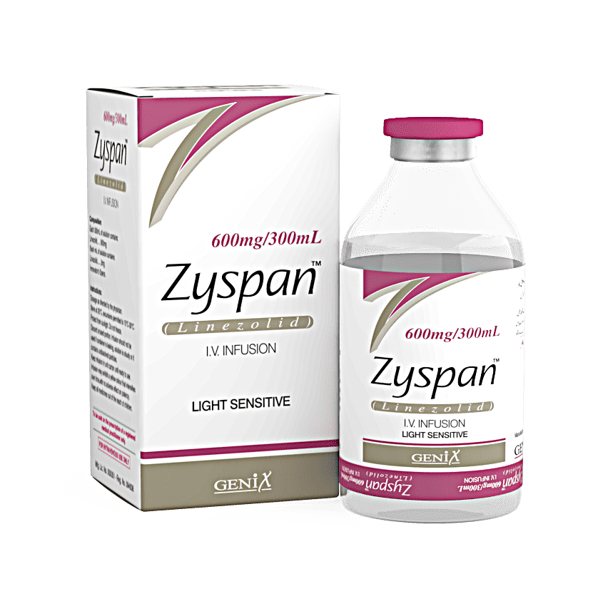 ZYSPAN 600MG/300ML INJECTION