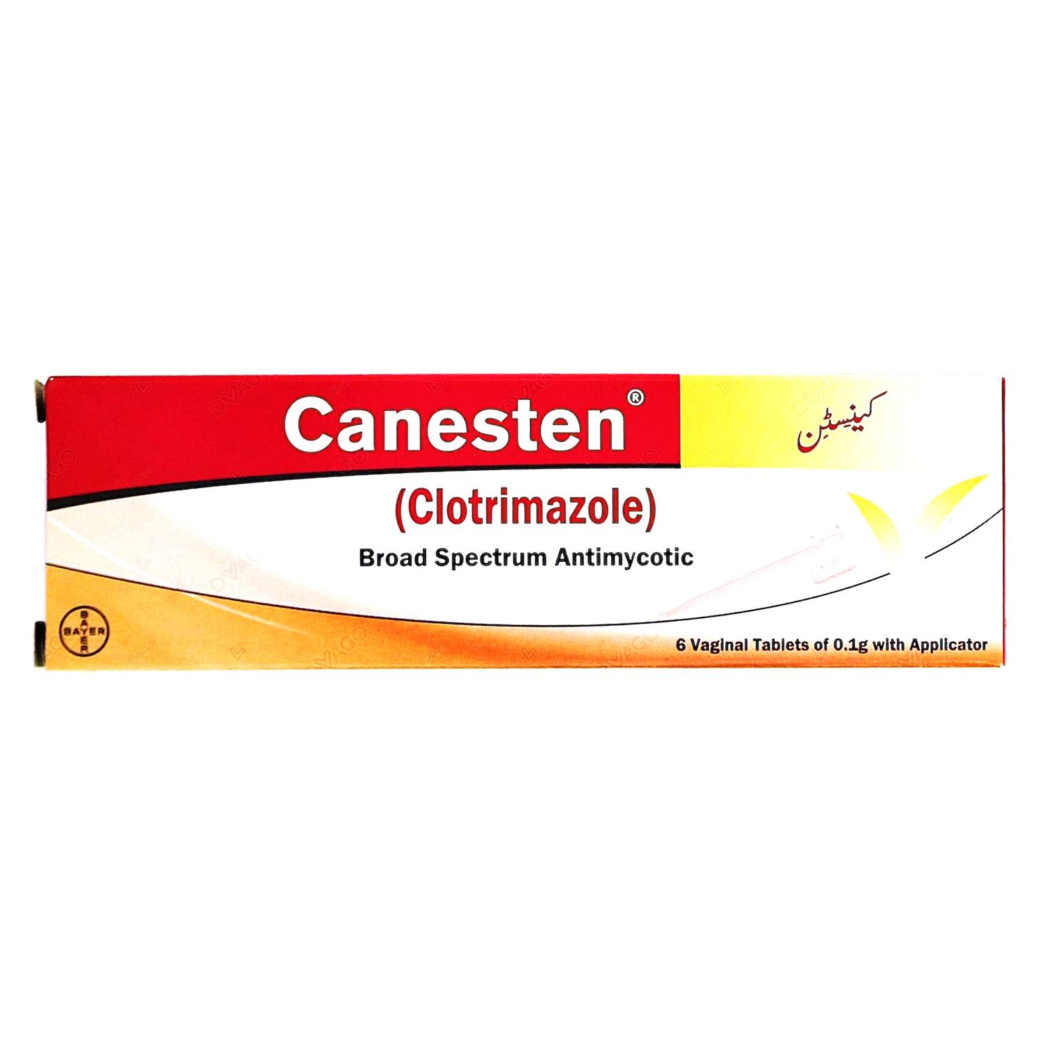 CANESTEN 6 VAGINAL 100MG TABLET