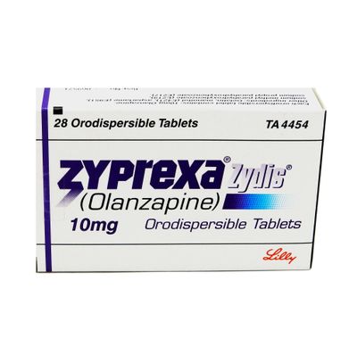 ZYPREXA ZYDIS 10MG TABLET