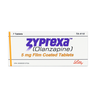 ZYPREXA 5 MG TABLET