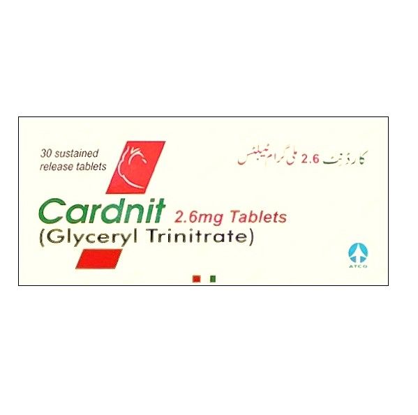CARDNIT 2.6 MG TABLET