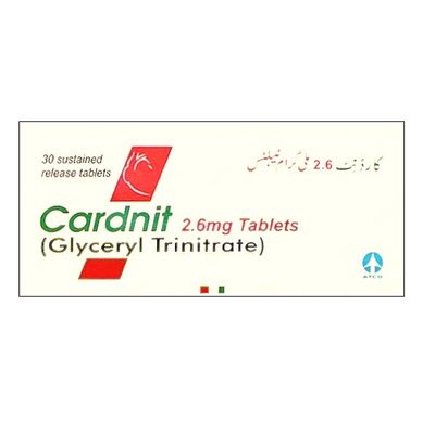 CARDNIT 2.6 MG TABLET