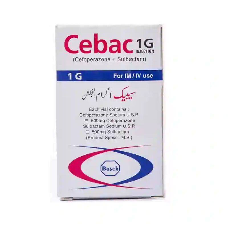 CEBAC 1GRAM 1 VIAL INJECTION