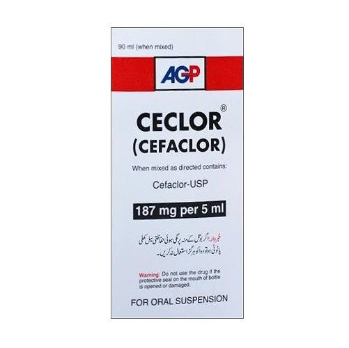 CECLOR BD 187 MG 90 ML SYRUP
