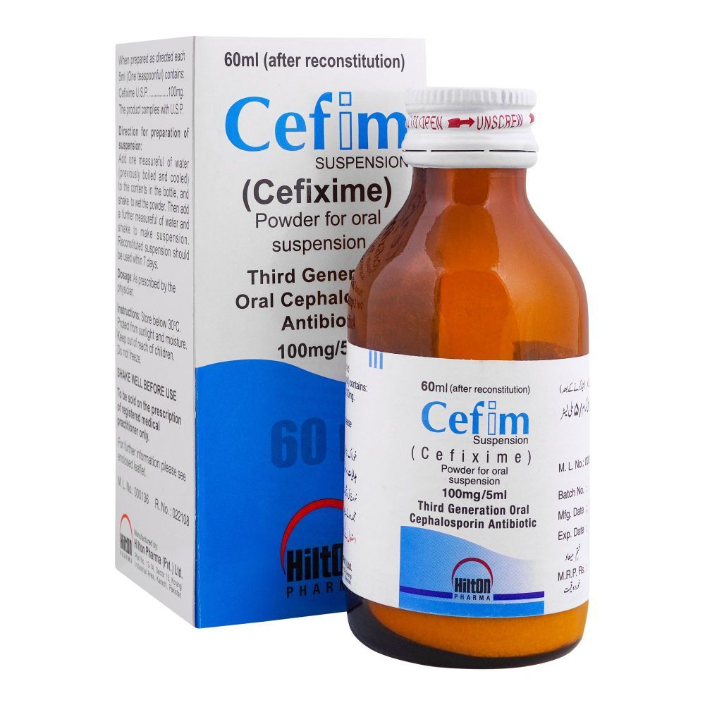CEFIM 100MG 60ML SYRUP