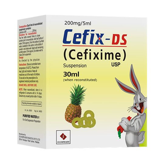 CEFIX DS 200 MG 30 ML SYRUP