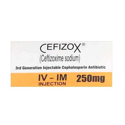 CEFIZOX 250 MG 1 VIAL INJECTION
