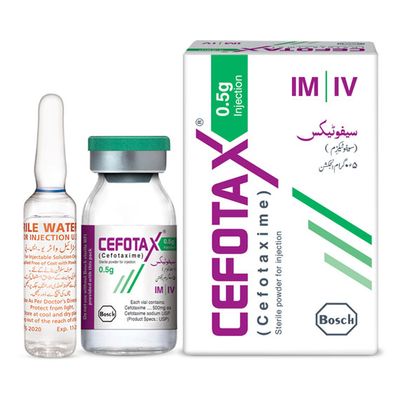 CEFOTAX 500 MG 1 VIAL INJECTION