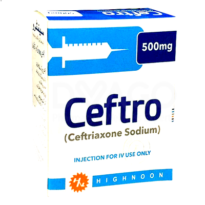 CEFTRO 500GM (I.V) INJECTION