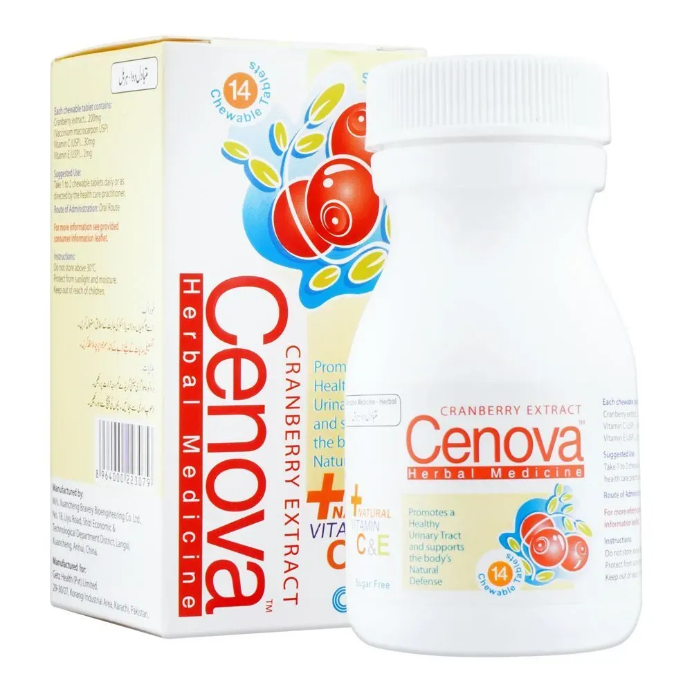 CENOVA CHEWABLE TABLET 200MG
