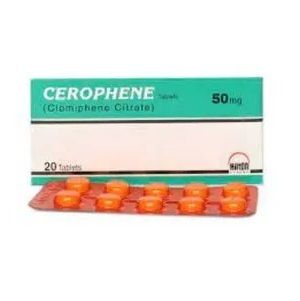 CEROPHENE 50MG TABLET
