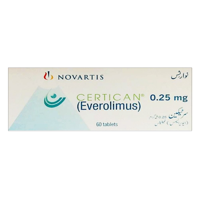 CERTICAN 0.25MG TABLET