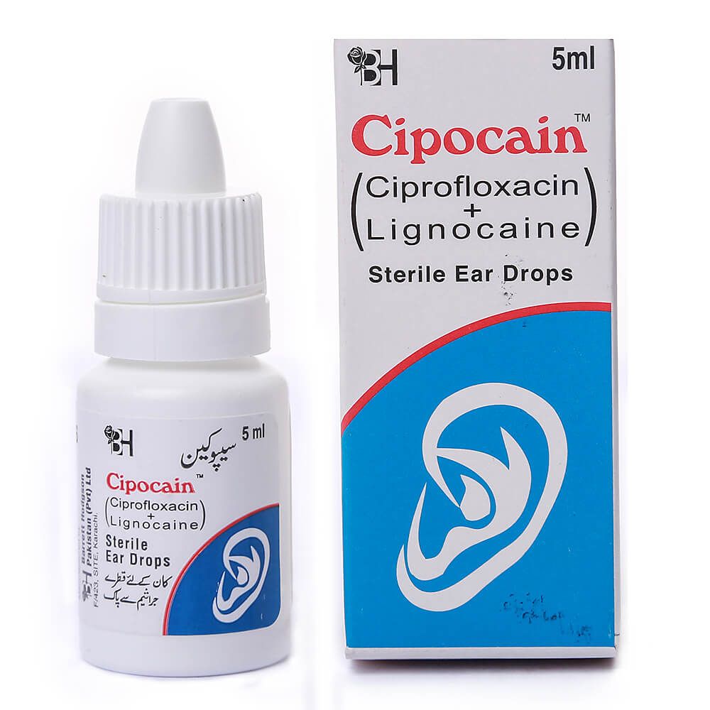 CIPOCAINE EAR DROP 5 ML