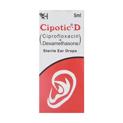 CIPOTIC D EAR DROP 5 ML